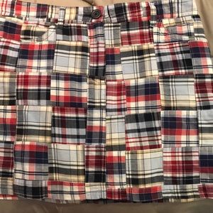 Ann Taylor Loft madras skirt